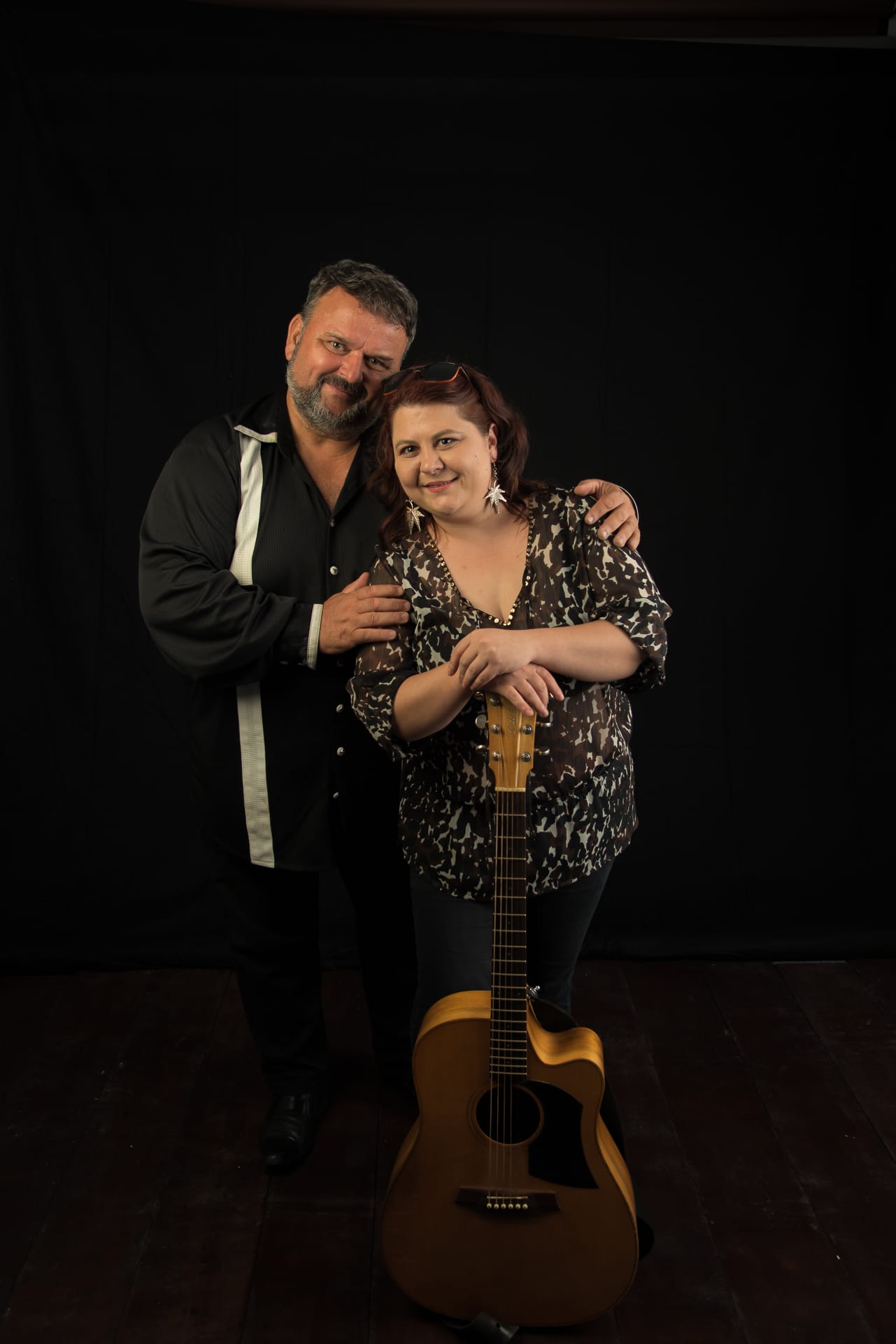 muzyczny duet – sesja zdjęciowa