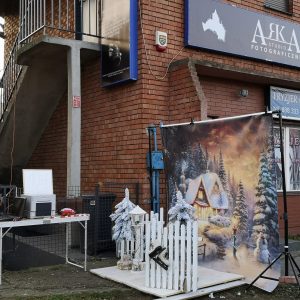 Scenka świąteczna - zdjęcia dla rodzin