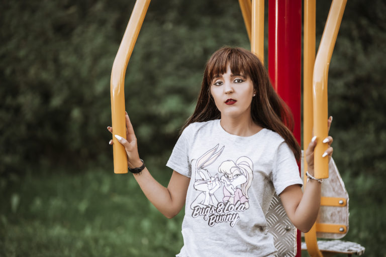 Patrycja na sportowo w plenerze