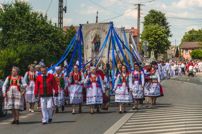 Procesja Bożego Ciała w Myszyńcu.