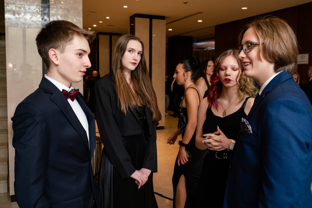 Studniówka Warszawa - chwila przed rozpoczęciem