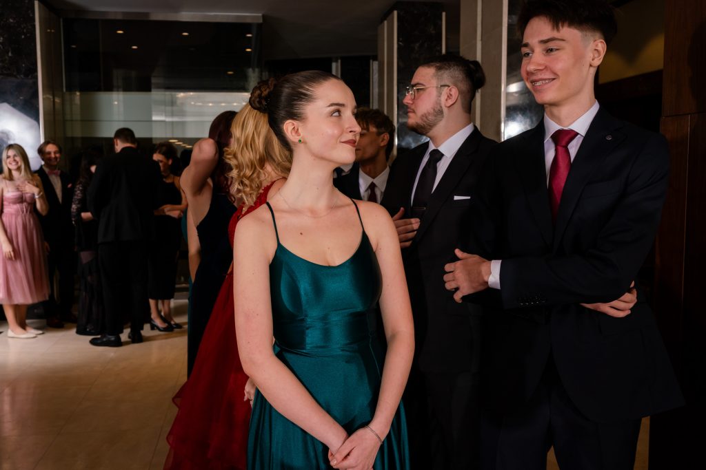 Studniówka Warszawa - chwila przed rozpoczęciem