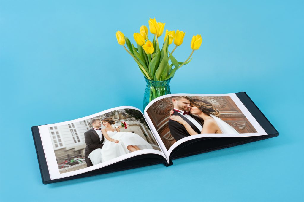 album ślubny Warszawa – fotoalbum premium nPhoto z sesją ślubną