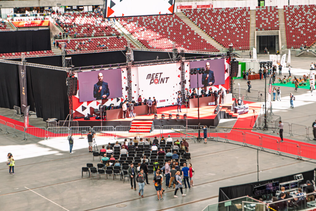 Fotografia eventowa Warszawa - Targi książki - Stadion Narodowy