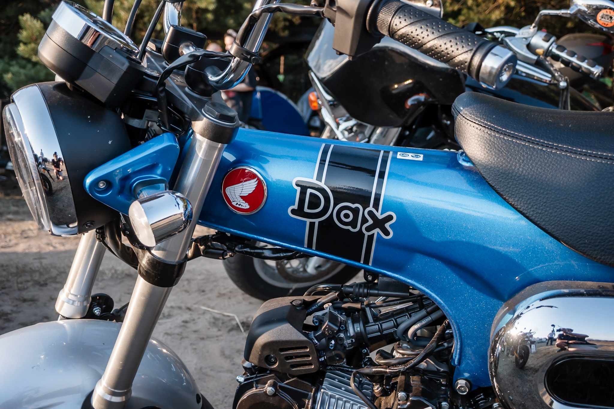 zlot motocyklowy Konopnica 2026 – Honda Dax na zlocie