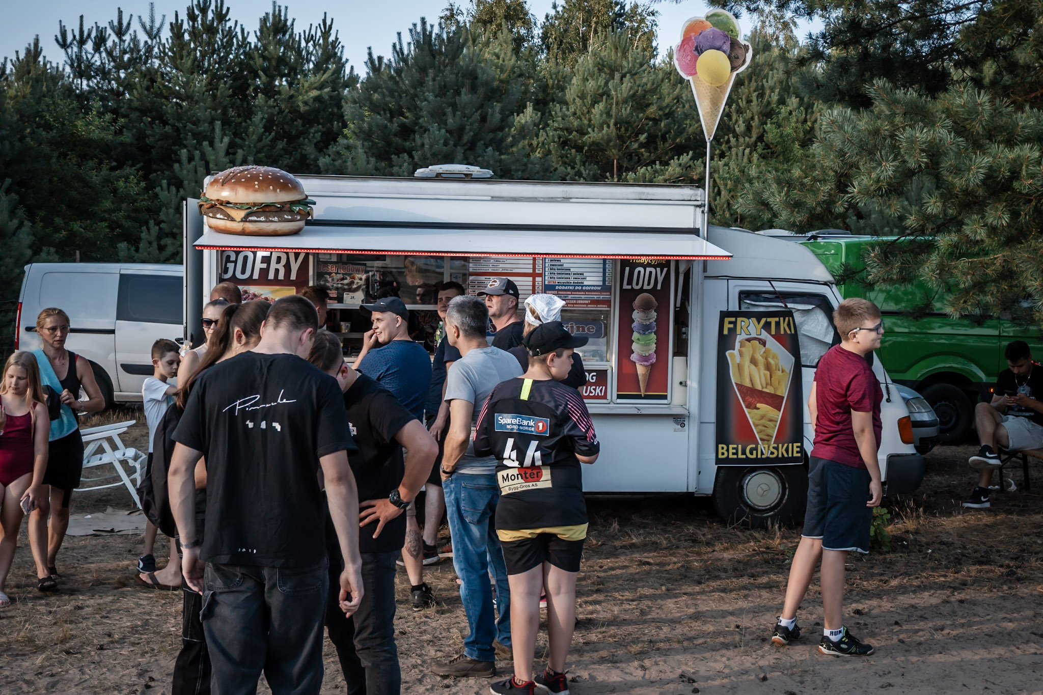 zlot motocyklowy Konopnica 2026 – strefa gastronomiczna food truck